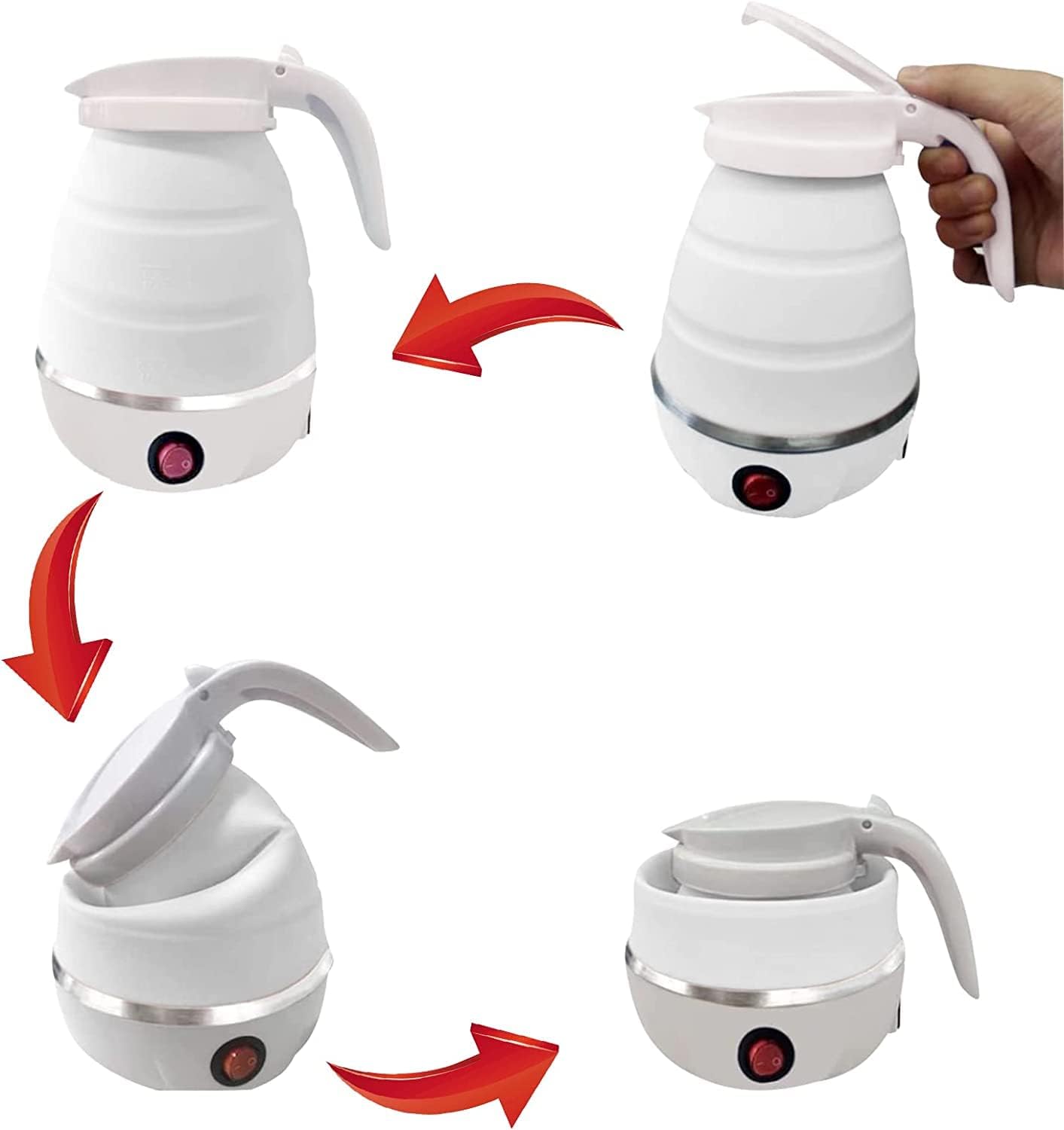 Portable electric kettle