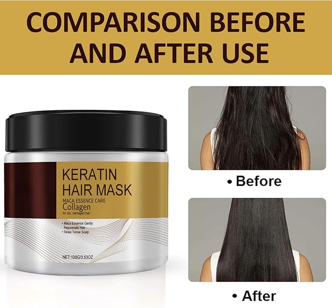 Keratin hair mask