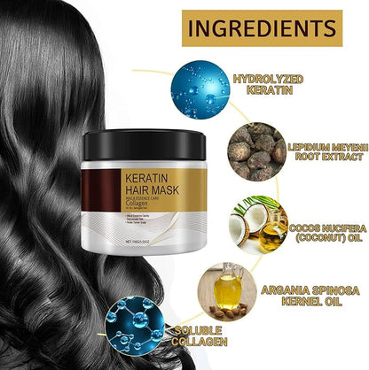 Keratin hair mask