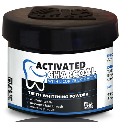 1 x Activated Charcoal Powder 100 Gram - Food Grade Teeth Whitening & Detox 100 Gram