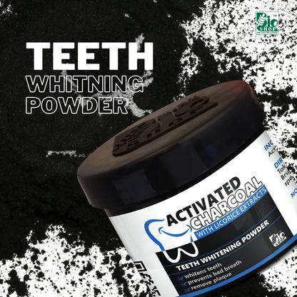 1 x Activated Charcoal Powder 100 Gram - Food Grade Teeth Whitening & Detox 100 Gram